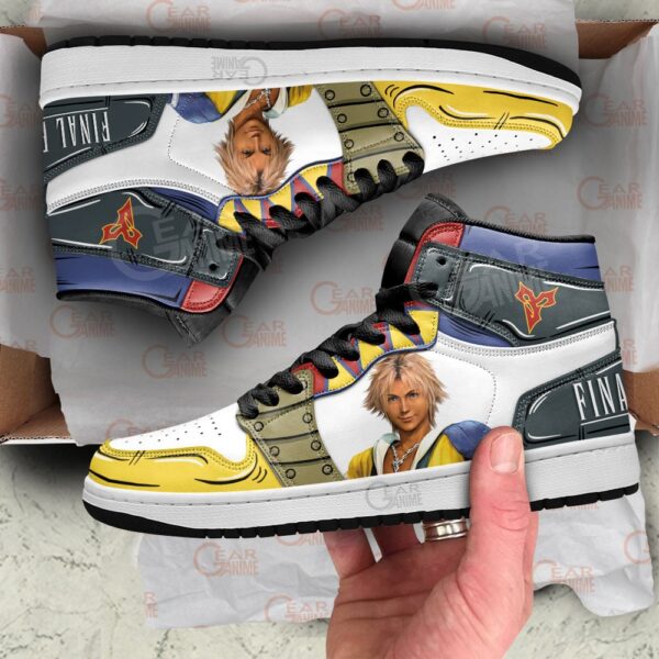 Baskets montantes Air Jordan Tidus – Chaussures montantes Final Fantasy – Image 3