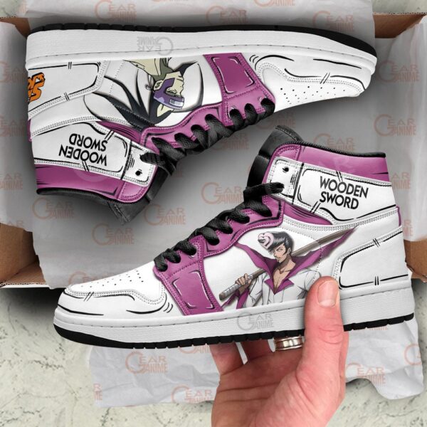 Baskets montantes Air Jordan Umemiya Ryunosuke – Chaussures montantes Shaman King – Image 3