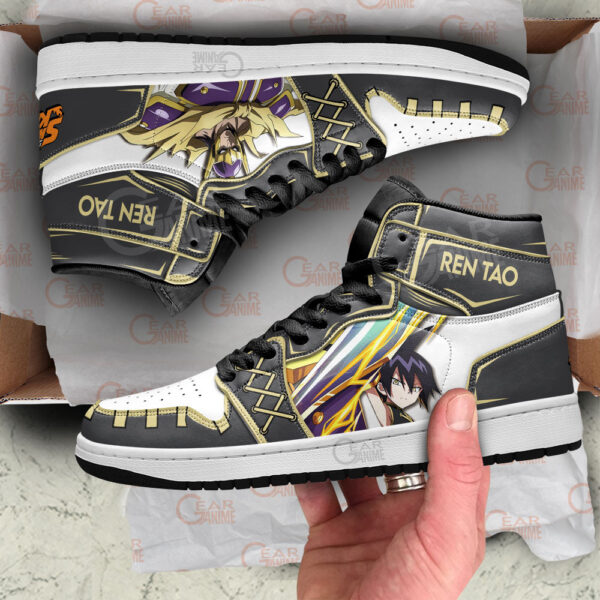 Baskets montantes Air Jordan Ren Tao – Chaussures montantes Shaman King – Image 3
