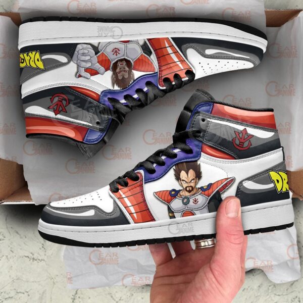 Baskets montantes Air Jordan King Vegeta – Chaussures montantes Dragon Ball Z – Image 3