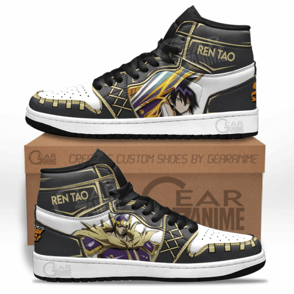 Baskets montantes Air Jordan Ren Tao – Chaussures montantes Shaman King – Image 2