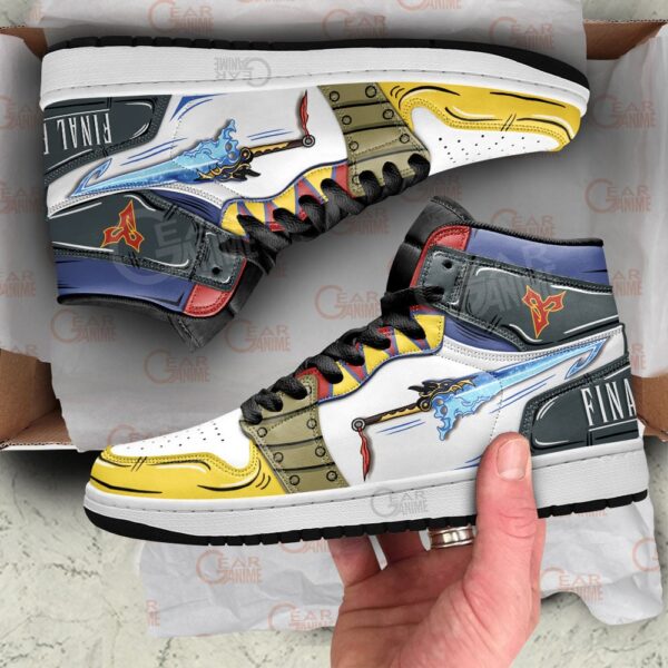 Baskets montantes Air Jordan Tidus (Épée) – Chaussures montantes Final Fantasy – Image 3