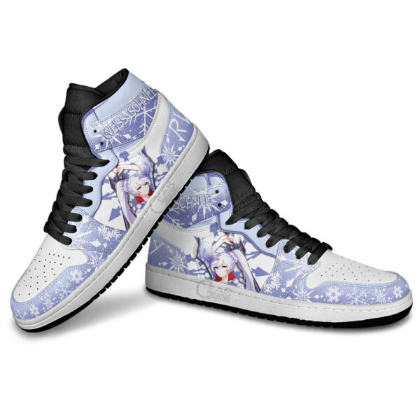 Baskets montantes Air Jordan Weiss Schnee – Chaussures montantes RWBY – Image 4