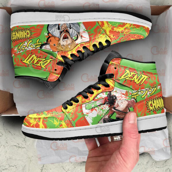 Baskets montantes Air Jordan Denji – Chaussures montantes Chainsaw Man – Image 3