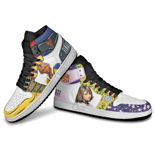 Baskets montantes Air Jordan Tidus et Yuna – Chaussures montantes Final Fantasy – Image 4