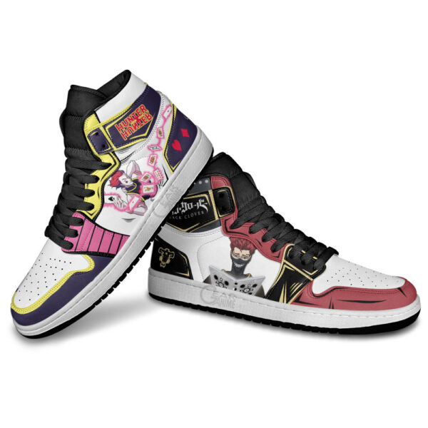 Baskets montantes Air Jordan Hisoka et Zora Ideale – Chaussures montantes Cross Anime – Image 4