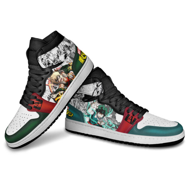 Baskets montantes Air Jordan Bakugo & Deku – Chaussures montantes My Hero Academia – Image 4