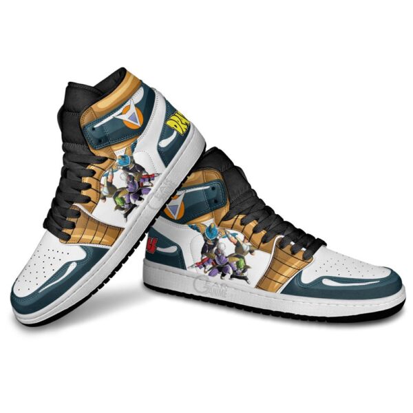Baskets montantes Air Jordan Ginyu Force – Chaussures montantes Dragon Ball Z – Image 4