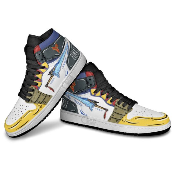 Baskets montantes Air Jordan Tidus (Épée) – Chaussures montantes Final Fantasy – Image 4