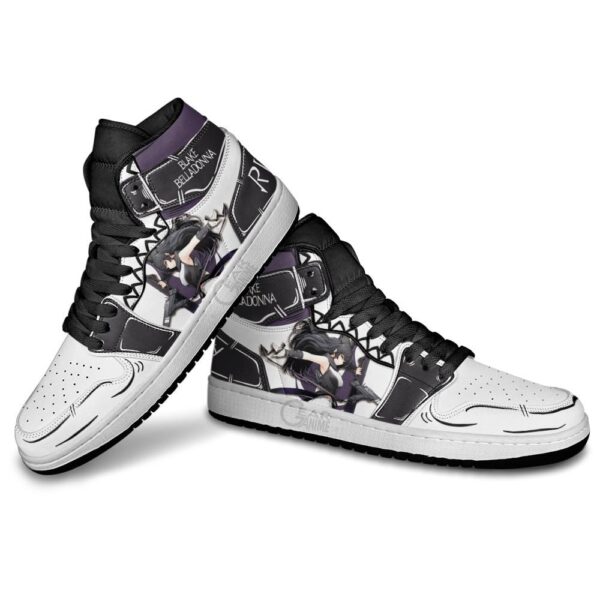 Baskets montantes Air Jordan Blake Belladonna – Chaussures montantes RWBY – Image 4
