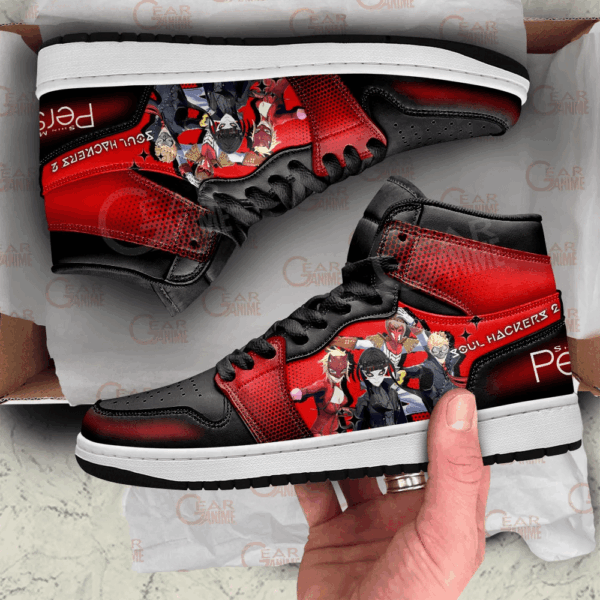 Baskets montantes Air Jordan Soul Hackers 2 – Chaussures montantes Persona – Image 3