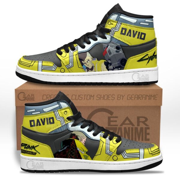 Baskets montantes Air Jordan David Martinez – Chaussures montantes Cyberpunk: Edgerunners – Image 2