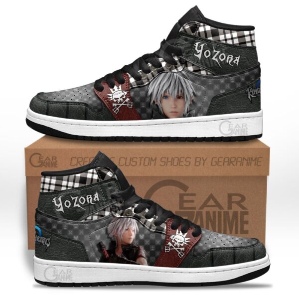 Baskets montantes Air Jordan Yozora – Chaussures montantes Kingdom Hearts – Image 2