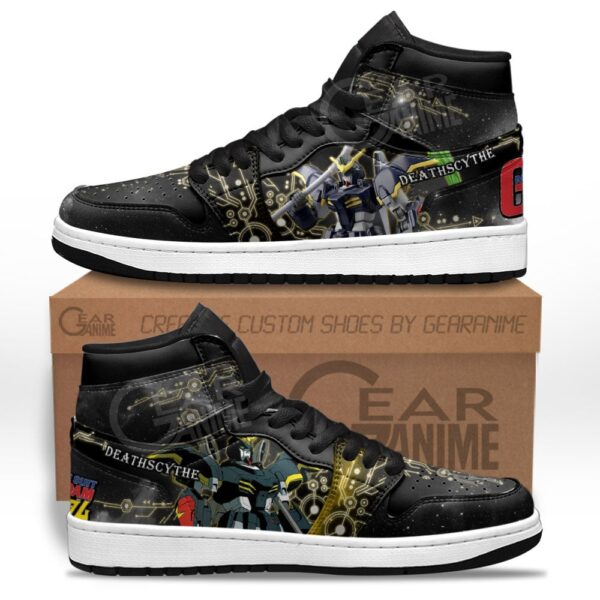 Baskets montantes Air Jordan Death Scythe Gundam – Chaussures montantes Mobile Suit Gundam – Image 2