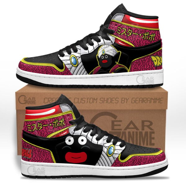 Baskets montantes Air Jordan Mr. Popo – Chaussures montantes Dragon Ball Z – Image 2