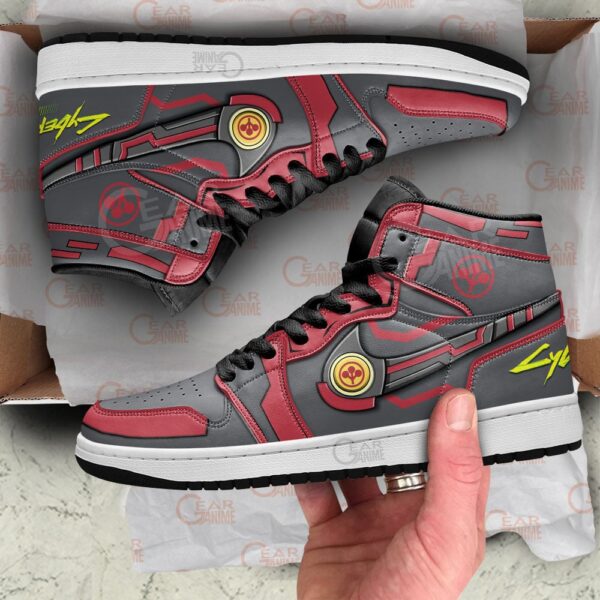 Baskets montantes Air Jordan Arasaka – Chaussures montantes Cyberpunk: Edgerunners – Image 3