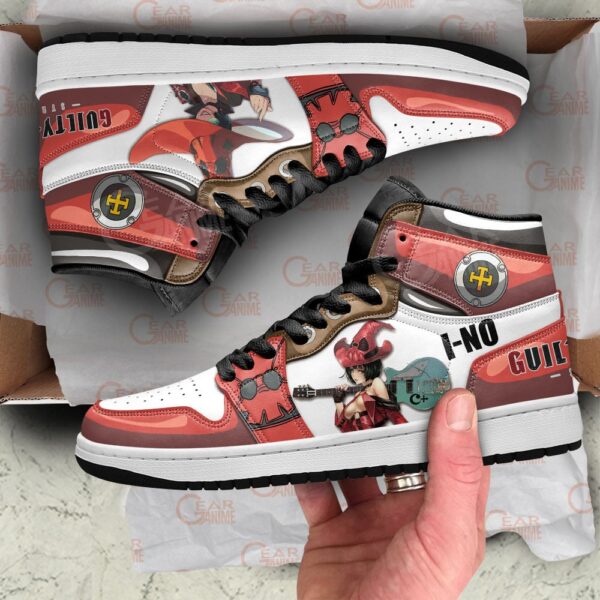 Baskets montantes Air Jordan I-No – Chaussures montantes Guilty Gear – Image 2