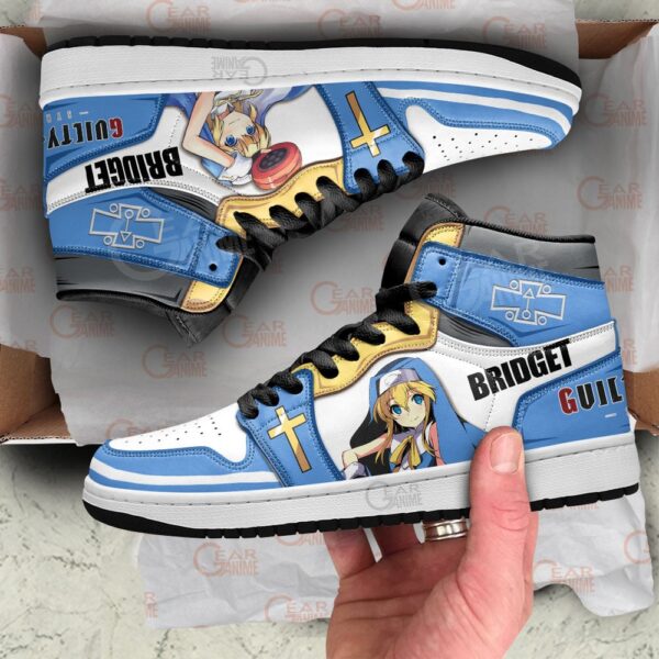 Baskets montantes Air Jordan Bridget – Chaussures montantes Guilty Gear – Image 3