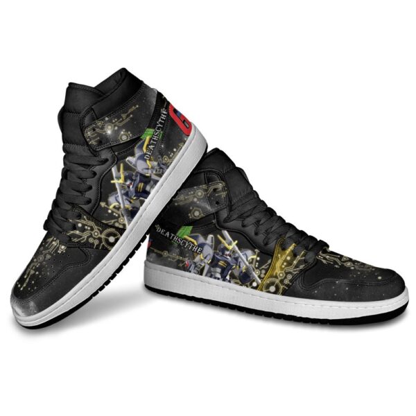 Baskets montantes Air Jordan Death Scythe Gundam – Chaussures montantes Mobile Suit Gundam – Image 4