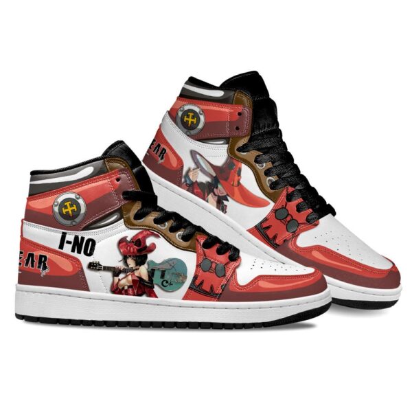 Baskets montantes Air Jordan I-No – Chaussures montantes Guilty Gear – Image 3
