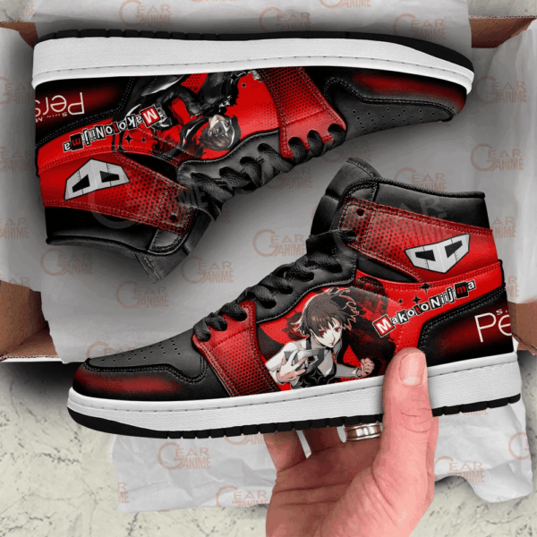 Baskets montantes Air Jordan Makoto Nijima – Chaussures montantes Persona – Image 3