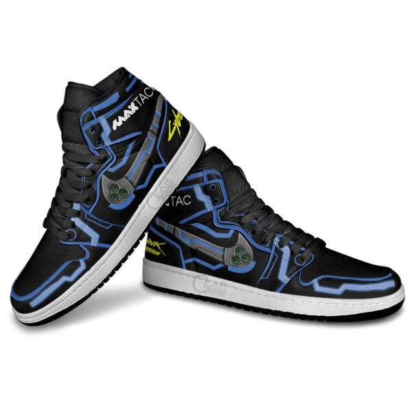 Baskets montantes Air Jordan Maxtac – Chaussures montantes Cyberpunk: Edgerunners – Image 4