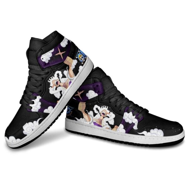 Baskets montantes Air Jordan Monkey D. Luffy Gear 5 – Chaussures montantes One Piece – Image 4