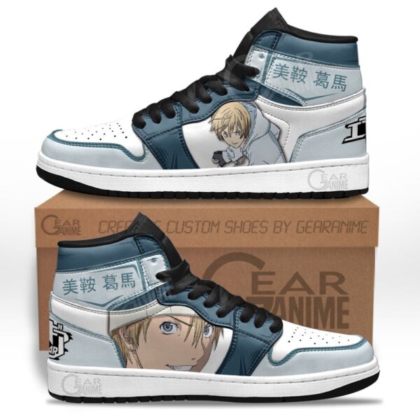 Baskets montantes Air Jordan Kazuma Mikura – Chaussures montantes Air Gear – Image 2