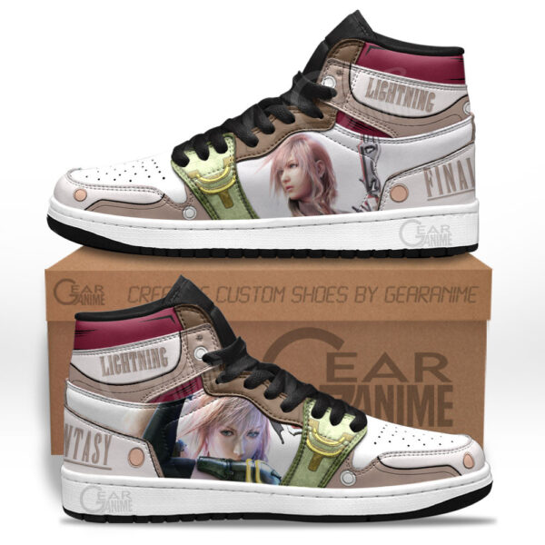 Baskets montantes Air Jordan Lightning – Chaussures montantes Final Fantasy – Image 2
