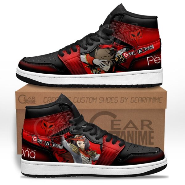 Baskets montantes Air Jordan Goro Akechi – Chaussures montantes Persona – Image 2