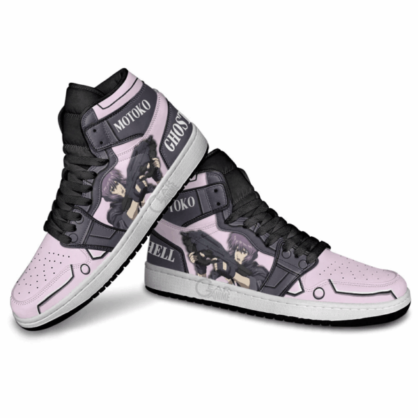 Baskets montantes Air Jordan Motoko Kusanagi – Chaussures montantes Ghost in the Shell – Image 4
