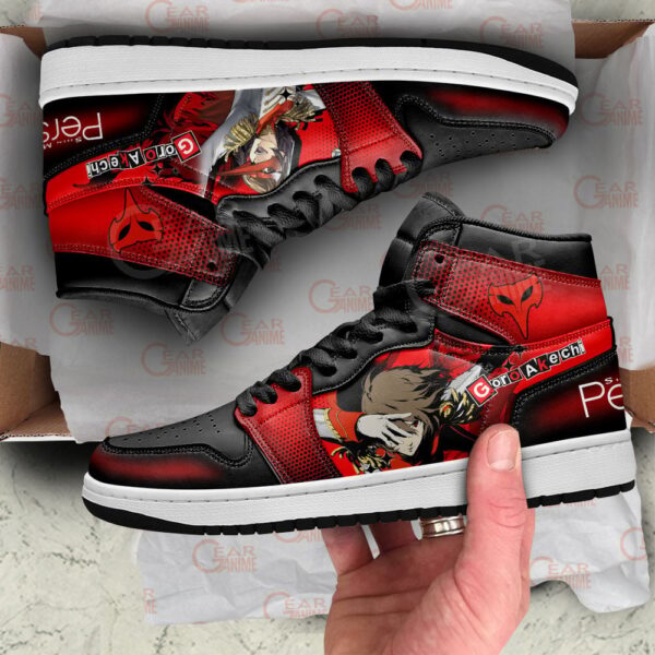 Baskets montantes Air Jordan Goro Akechi – Chaussures montantes Persona – Image 3