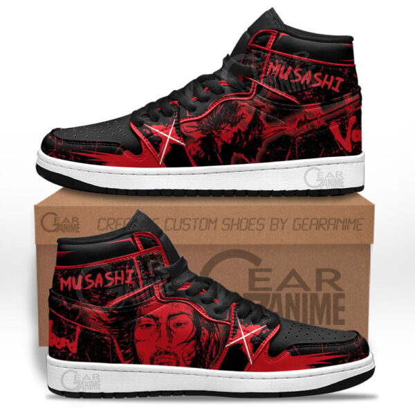 Baskets montantes Air Jordan Miyamoto Musashi – Chaussures montantes Vagabond – Image 2