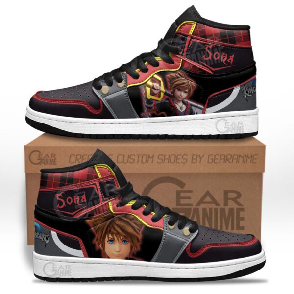 Baskets montantes Air Jordan Sora – Chaussures montantes Kingdom Hearts – Image 2