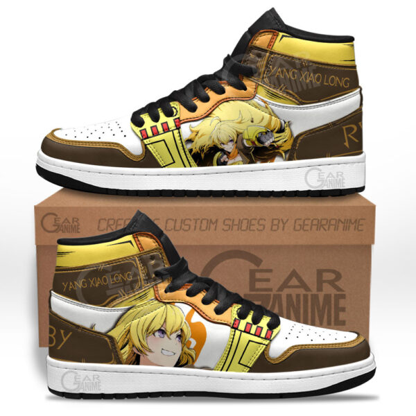 Baskets montantes Air Jordan Yang Xiao Long – Chaussures montantes RWBY – Image 2