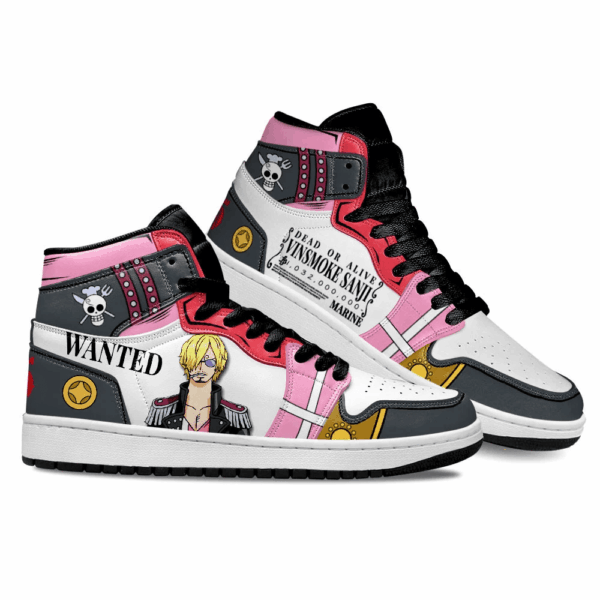 Baskets montantes Air Jordan Sanji – Chaussures montantes One Piece – Image 3