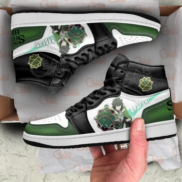 Baskets montantes Air Jordan Naofumi Viper Shield – Chaussures montantes The Rising of the Shield Hero – Image 2