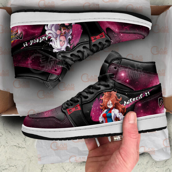 Baskets montantes Air Jordan Android 21 – Chaussures montantes Dragon Ball – Image 2
