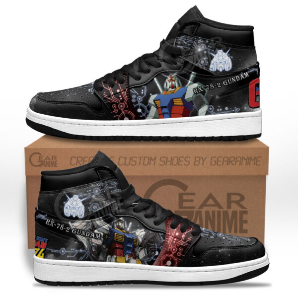 Baskets montantes Air Jordan RX-78-2 – Chaussures montantes Gundam – Image 2