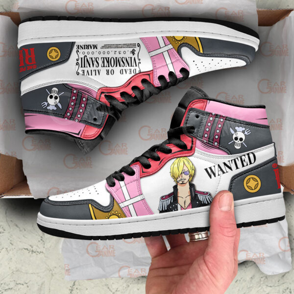 Baskets montantes Air Jordan Sanji – Chaussures montantes One Piece – Image 2