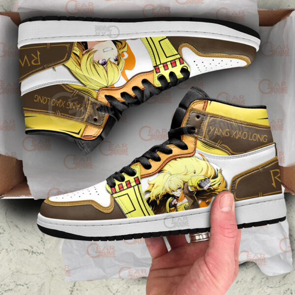 Baskets montantes Air Jordan Yang Xiao Long – Chaussures montantes RWBY – Image 3