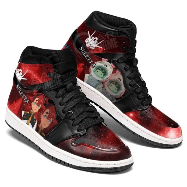Baskets montantes Air Jordan Suletta Mercury – Chaussures montantes Gundam – Image 3