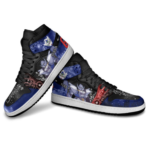 Baskets montantes Air Jordan Turn A Gundam – Chaussures montantes Gundam – Image 4