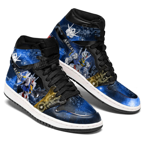 Baskets montantes Air Jordan Gundam Aerial – Chaussures montantes Gundam – Image 3