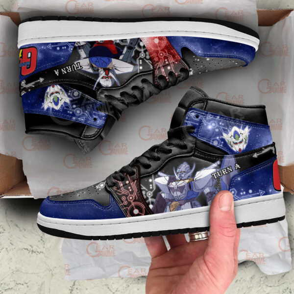 Baskets montantes Air Jordan Turn A Gundam – Chaussures montantes Gundam – Image 3