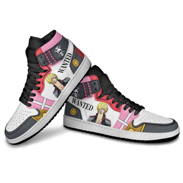 Baskets montantes Air Jordan Sanji – Chaussures montantes One Piece – Image 4