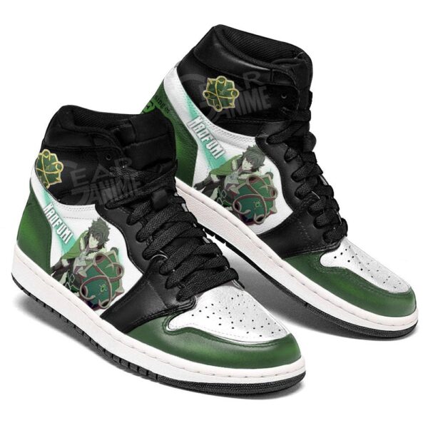 Baskets montantes Air Jordan Naofumi Viper Shield – Chaussures montantes The Rising of the Shield Hero – Image 3