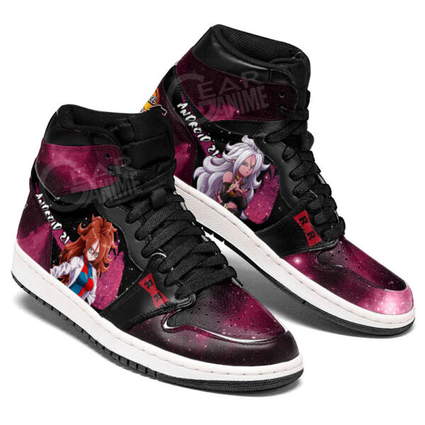 Baskets montantes Air Jordan Android 21 – Chaussures montantes Dragon Ball – Image 3