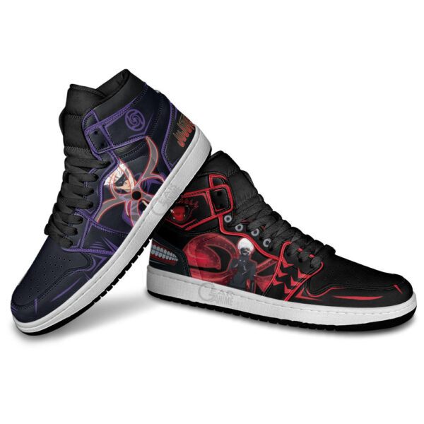 Baskets montantes Air Jordan Gojo & Kaneki – Chaussures montantes Anime Mix – Image 4