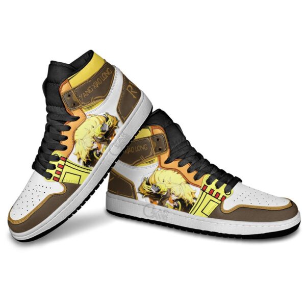 Baskets montantes Air Jordan Yang Xiao Long – Chaussures montantes RWBY – Image 4